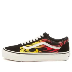 バンズ メンズ シューズ スニーカー Vans LX Old Skool Sneaker Y2K Flame Black White ホワイト