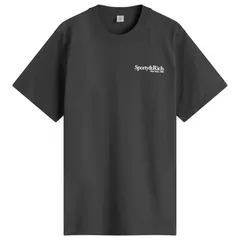 スポーティ アンド リッチ レディース トップス Tシャツ Sporty RichWCNY TShirt Faded Black ブラックのサムネイル