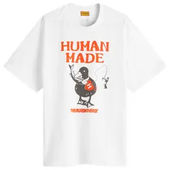 ヒューマンメイド メンズ トップス Tシャツ Human Made Fishing Duck TShirt White ホワイト