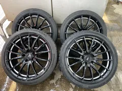 【ワイ様専用】MANARAY SPORT VERTEC ONE Longbeak 19インチ 8.5J +45 PCD114.3 5H＆225/40ZR19 中古品 4本セット (1本の価格です。4回ご購入下さい)  菅115