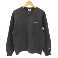 チャンピオン Champion 90S メキシコ製 袖目つき スクリプトロゴ刺繍 Vガゼット  スウェット トレーナー メンズ import：M 