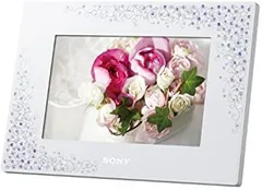 ソニー SONY デジタルフォトフレーム S-Frame D720 7.0型 内蔵メモリー2GB クリスタル&ホワイト DPF-D720/WI