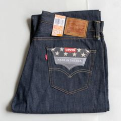 【タグ付き未使用品/USA製】 LEVI'S PREMIUM【501 デニムパンツ 】36×32 WHITE OAK コーンデニム リーバイス wxl 26030746