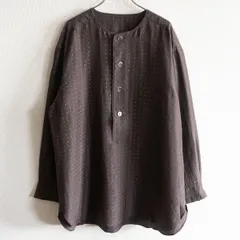 【美品】 ARTS&SCIENCE 【総柄 プルオーバー シルク シャツ】3 アーツアンドサイエンス 26030742のサムネイル