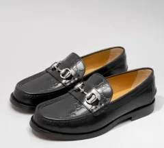 FW24 メンズ グッチ ホースビット ローファー 7.5 (265)