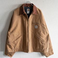 美品 Carhartt J001 デトロイトジャケット USA製 ブラウン S - メルカリ