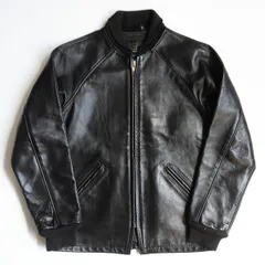 【UNITED ARROWS別注】SCHOTT【653UA/ホースハイド ファラオ ジャケット】40 ブラック レザー ショット 26030225