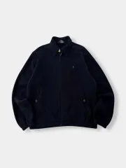 ポロラルフローレン オーバーサイズ 90s ディープネイビー ポーラテック フリース ブルゾン ジャケット