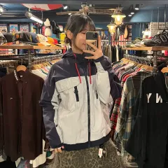 FILA 휠라 バイカラー ジップアップ ジャケット