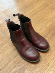 N12 DR. MARTENS ドクターマーチン 2976 さくらんぼブラウン チェルシーブーツ