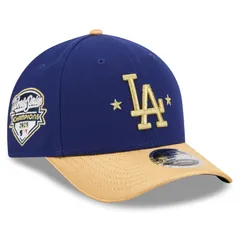 完売品　日本未発売 New Era ニューエラ キャップ LA ドジャース 2025 ワールドシリーズ チャンピオン MLB 9FORTY アジャスタブル キャップ ゴールドコレクション