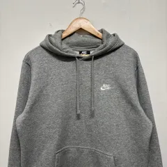 ナイキ スウッシュ グレー フーディー