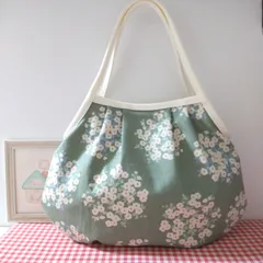 グラニーバッグ（フラワーブーケ＊グリーン）