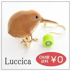 ルチカ イヤリング  luccica キウィ キーウィ ノンホールイヤリング LU-1704-25 2602のサムネイル