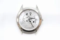 【W293-27】レア 動作品 電池交換済 DISNEY ディズニーミッキーマウス 2000年 記念 腕時計 フェイスのみ デイト メンズ
