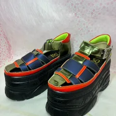 ♡新品未使用♡ 　美品　25.0cmヨースケ YOSUKE  　レディース 　厚底スニーカー　厚底 スニーカー サンダル 　11cm 　ボリュームソール 　 MY1450-260