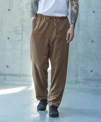 【 MR.OLIVE 】T/R POWDER CLOTH / DRAWSTRING TAPERED PANTS / ミスターオリーブ T/Rパウダークロス ドローストリングテーパードパンツのサムネイル