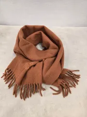 Vivienne Westwood ヴィヴィアン・ウエストウッド ブラウン ウールマフラー