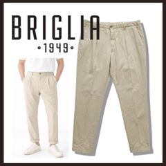 BRIGLIA1949 ブリリアWIMBLEDONリネン ベージュ　44 BRIGLIA1949 ブリリアWIMBLEDONリネン ベージュ 44 - メルカリ