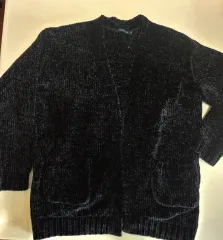 (新品)アーバンリサーチ ブラック カーディガン 100サイズ