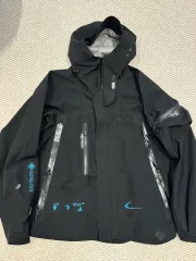 M NIKE x オフホワイト ゴアテックス ブラック ジャケット