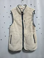 ヘンリーコットン アイボリー ボア ベスト ダウン ベスト 100 20年