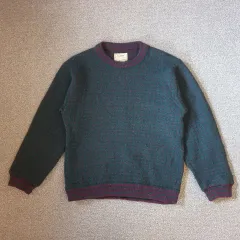 80sL L Bean バードアイ ヘビー ウールセーター no 39