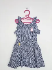 BEBE DE PINO ベベデピノ ギンガム CHECK パータン ONE PIECE (120)