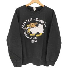 東洋エンタープライズ 刺繍スウェット FIGHTER 884 黒 - メルカリ