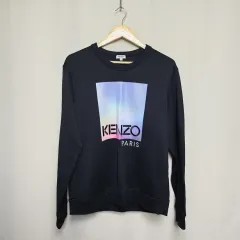(正規品) KENZO メンズ グラデーション ロゴ スウェット M