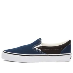 バンズ メンズ シューズ スニーカー Vans x Engineered Garments OTW Classic SlipOn 98 Sneaker Black Blue ブラック
