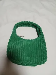 コーデュロイ 手提げバッグ