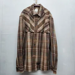 ザラ ZARA チェックパターン シャツ ジャケット XL(XL)