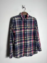 ポロラルフローレン ポロ コットン チェック ダンガリー シャツ