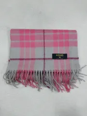 erdenet カシミア チェック マフラー