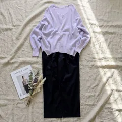 コーデ売り アメリカンホリック ニット ゆったり shuca GLOBAL WORK テーパードパンツ L セット まとめ