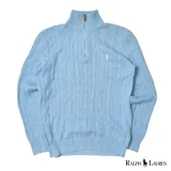 ポロ ラルフローレン ハーフジップ ケーブル ニット S N1296