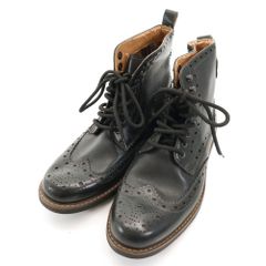 Clarks クラークス ウィングチップ ブーツ 7 ブラック メンズ 古着
