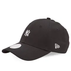 ニューエラ レディース アクセサリー 帽子 ミニ キャップ ロゴ New Era New York Yankees Mini Logo 9Forty Adjustable Cap Black ブラック