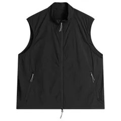 エムケーアイ メンズ アウター ベスト ナイロン MKI Active Nylon Vest Black ブラック