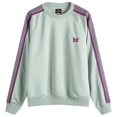 ニードルズ レディース アウター パーカー・スウェット クルーネック シャツ Needles Track Crew Neck Sweatshirt Saxのサムネイル