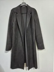 ZARA ブラック スウェード コート 55