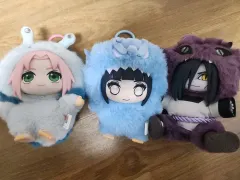 NARUTO -ナルト- ラブブ キーホルダー ぬいぐるみ 3種 セット