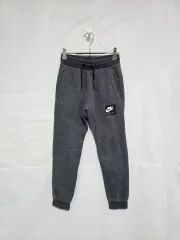 ナイキ チャコール 起毛 バンディング トレーナー ジョガーパンツ キッズ 140 0202