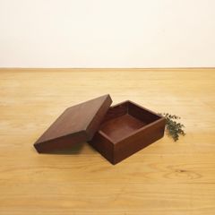 木箱 蓋付き 小物入れ ナショナル 2a175 ビンテージ アンティーク