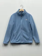 ザノースフェイス レディース ブルー フリース ジップアップ
