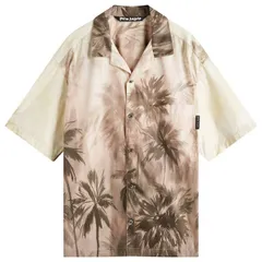 パーム・エンジェルス メンズ トップス シャツ Palm Angelsunset Palms Vacation Shirt Black ブラックのサムネイル