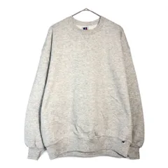 90年代 USA製 RUSSELL ATHLETIC ラッセル 無地スウェット グレー(メンズ XL)中古 古着 X6396