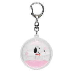 【メール便】スヌーピー キーリング ぷかぷかキーホルダー さくら ピーナッツ エスケイジャパン プレゼント キャラクター グッズ 