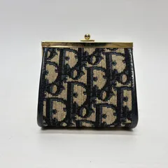 3875 美品 Christian Dior クリスチャンディオール コインケース 小銭入れ がまくち トロッター 総柄
